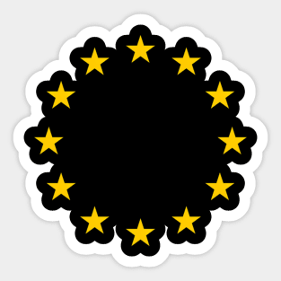 European Union Flag Europe Eu Travel Brexit Peace Sticker